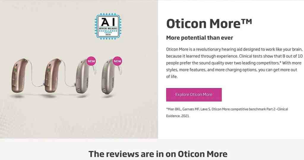 Oticon hearing aids