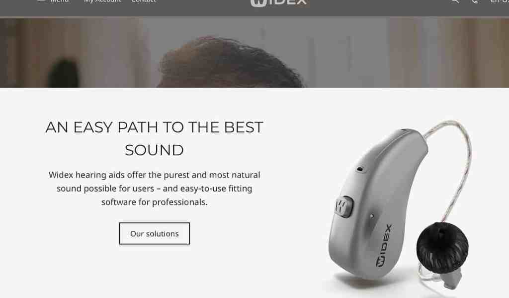 Widex hearing aids